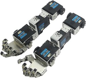Roboterarm DIY Robotik arm Linke Hand Rechter Arm mit Finger manipulator Servo für humanoide Roboter - Product Image 5