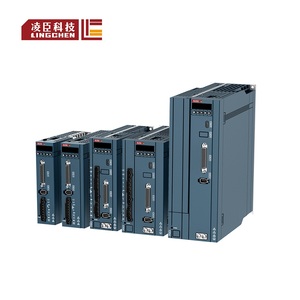 סרוו-נהג קלט אנלוגי ethercat ac סרוו כונן lc770n2t1r6 200w מנוע סרוו LCMK1-H2T0230BE46 עם בלם