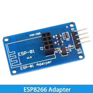 ESP8266 Módulo de adaptador inalámbrico WiFi serie 3,3 V 5V Esp01 Breakout PCB Adaptadores compatibles - Product Image 5
