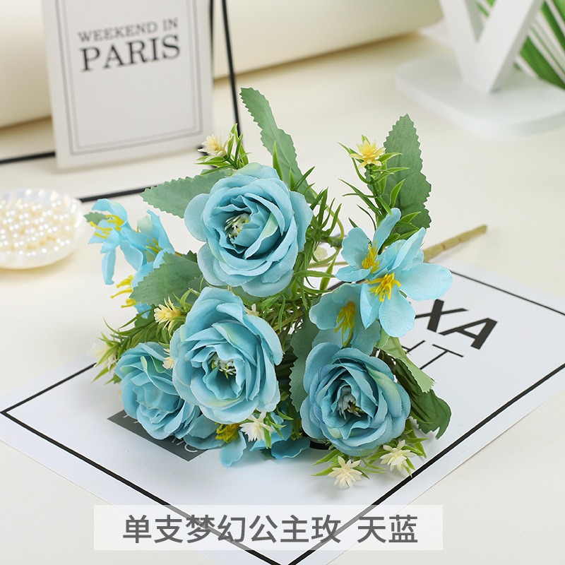 Princesse de rêve unique rose bleu ciel