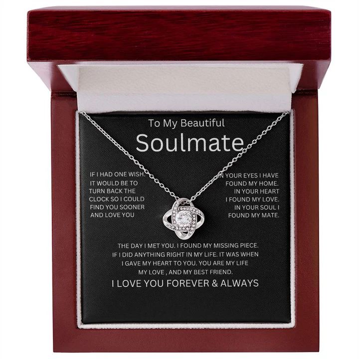 Necklace + Card LED Gift Box