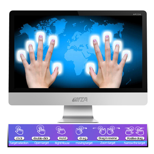 Personalización de fábrica Pantalla táctil de 27 pulgadas Uso comercial Oficina Premium Computadora todo en uno con cámara incorporada - Product Image 3