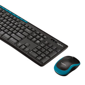 Combo de teclado y ratón con cable Logitech Mk275 original, juego de teclado y ratón inalámbricos de 2,4 Ghz