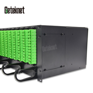 GETEKnet FTTH 4U*19 Inch ODF 24-Core Modular <strong>Patch</strong> <strong>Panel</strong> 144 Port Fiber Optic Rack Mount Compatible with 3G and 4G <strong>Networks</strong>