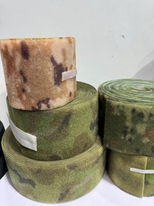 Correa de gancho y lazo de camuflaje disponible, precio de fábrica, fuerte fuerza industrial, flexible, colorido, patrón personalizado - Product Image 2