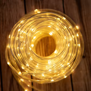 屋外ホームコートヤード防水ホリデーデコレーションネオンライト付きソーラーLEDカラー点滅ストリングライト - Product Image 3