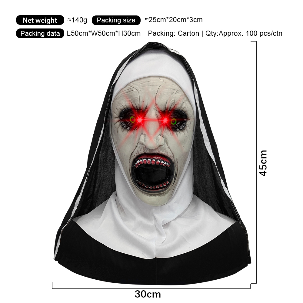 Red-Light White Open Nun