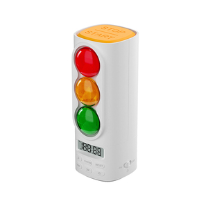 Stoplight Traffic Light <strong>Timer</strong> Volume Control 24hr <strong>Countdown</strong> Clock Audio Alarm and Pause <strong>Function</strong> Time Tracker Visual <strong>Timer</strong> - Product Image 2
