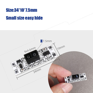 Interruptor de luz infrarroja inteligente con Sensor de movimiento, interruptor de encendido/apagado automático de 3,7 V y 12V para luz inteligente, Sensor táctil de 3-10CM - Product Image 5