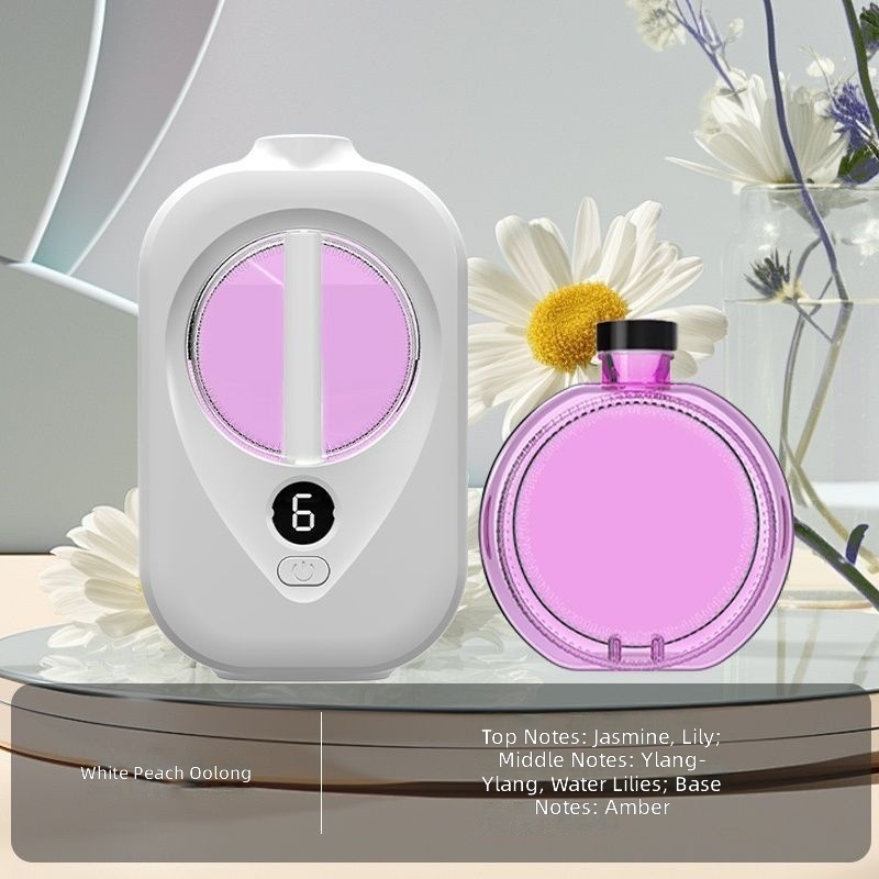 pink white peach oolong