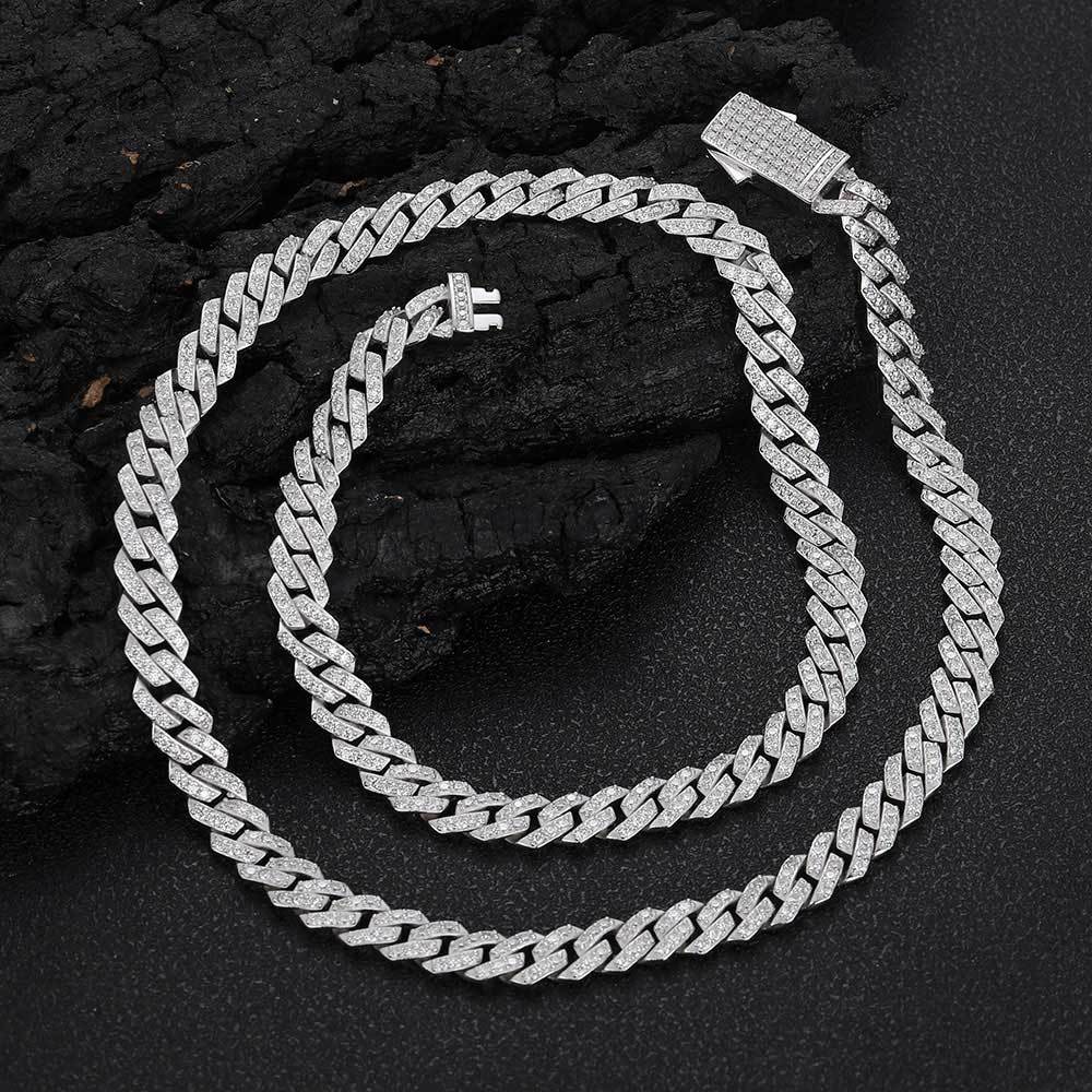 Plata (8 mm de ancho) Nk073