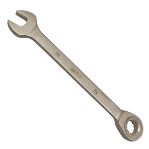 专业安全工具防爆棘轮开口扳手无火花工具 - Product Image 1