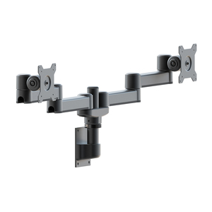 Soporte de monitor triple de diseño moderno, brazo de monitor de pie ergonómico duradero para consola de control - Product Image 1