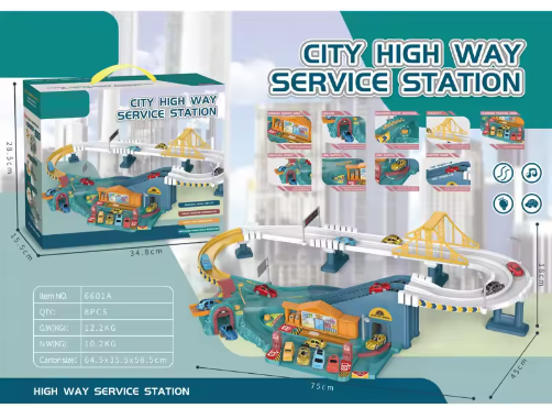 Highway parking (4 cars)