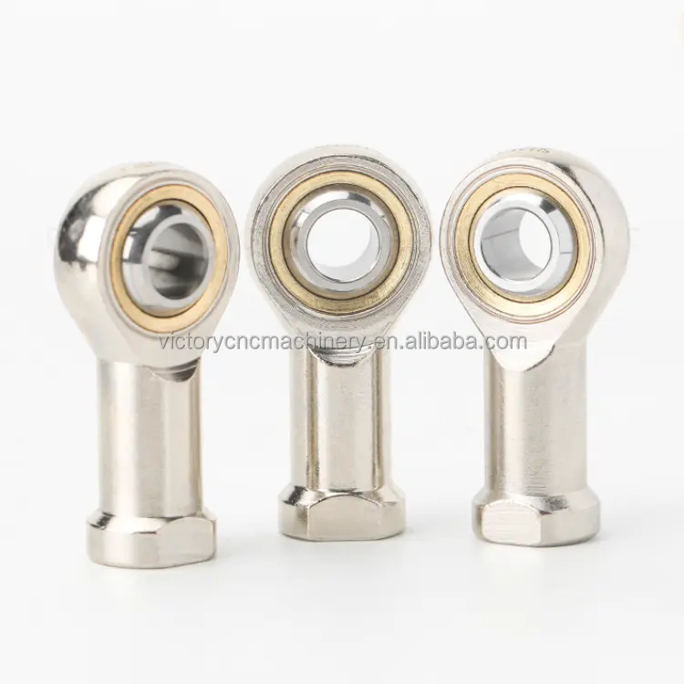 PHS20 PHS25 PHS30 304 สแตนเลส Rose Joint Rod End Ball ข้อต่อด้าย Tie Rod Ball ข้อต่อ Rod End แบริ่งทรงกลม