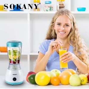 Sıcak satış 300W yüksek güç çok fonksiyonlu el mikser profesyonel elektrikli çok amaçlı Mini taşınabilir Blender Mixeur - Product Image 6