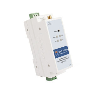 USR-DR404 Din导轨RS485至WiFi以太网转换器RS485至802.11 a/b/g/n WLAN串行设备服务器双向传输 - Product Image 2