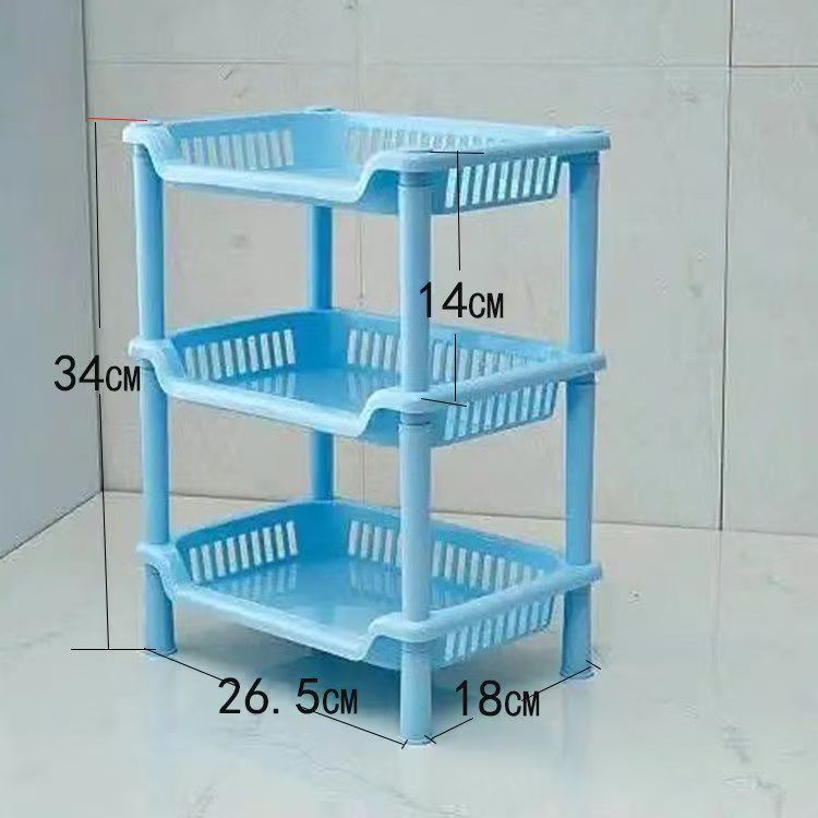 Three-layer square blue