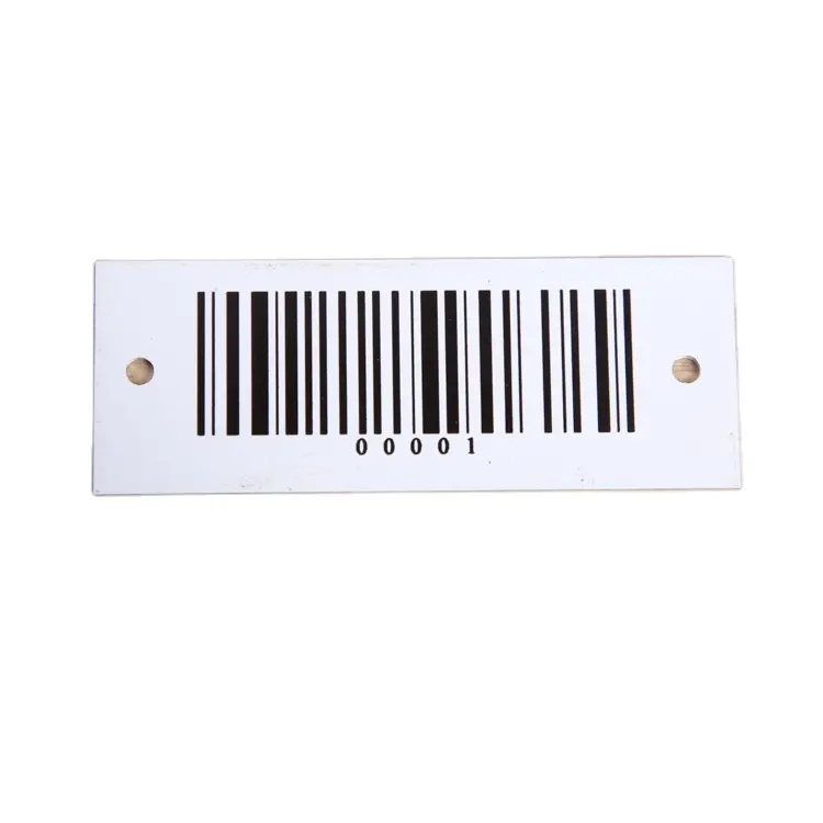 Placas de metal impressas personalizadas para carros, gerador de etiquetas de etiquetas de código de barras QR, placas de alumínio para máquina de placas de carro