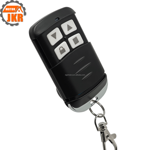 433MHz <strong>Rolling</strong> <strong>Code</strong> 4-Button <strong>Remote</strong> <strong>Control</strong> Sliding Cover Transmitter with <strong>Duplicator</strong> for Shutter and Barrier - Product Image 1
