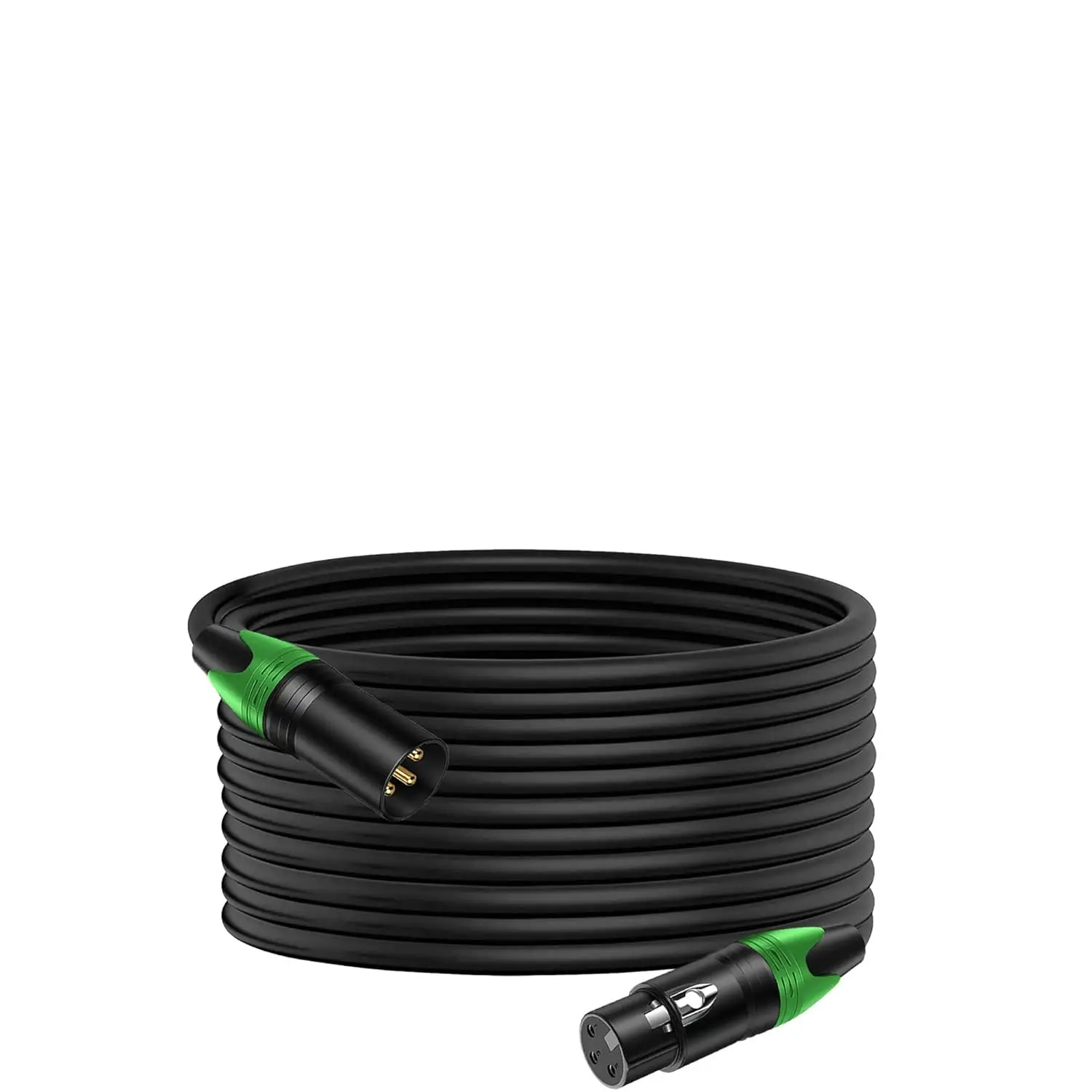 Fabrik Großhandel 3-Pin-Anschluss XLR-Kabel Samen zu Samen OFC Nylon geflochtenes Kabel abgeschirmt für Mikrofon-Audio-Kabel