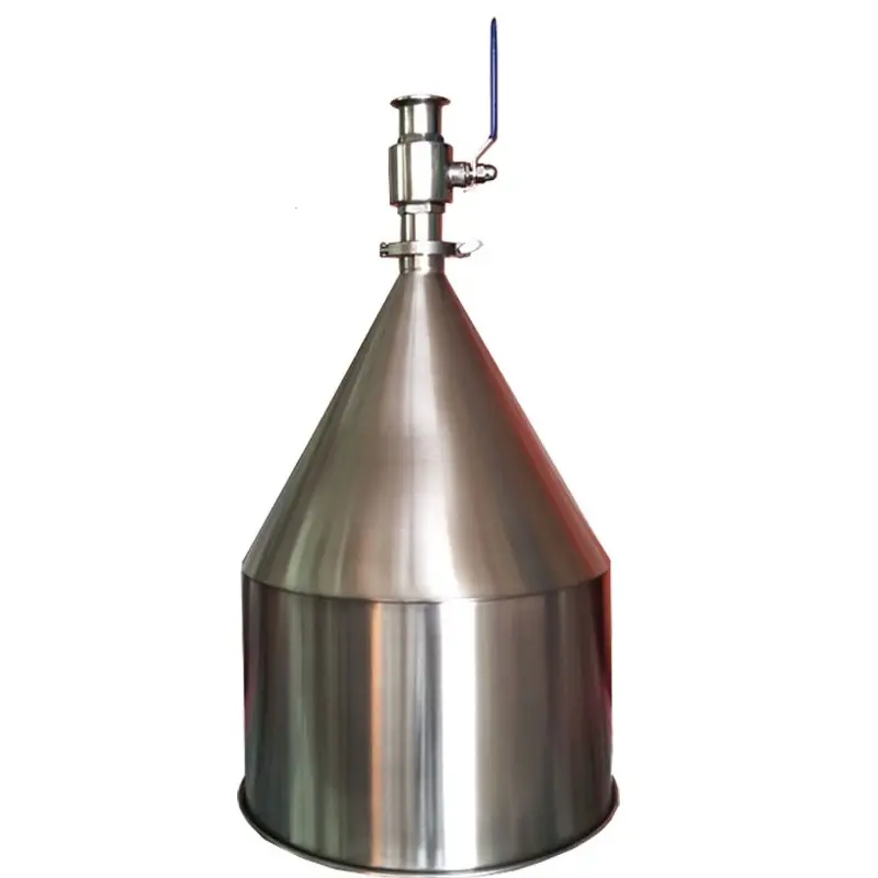 304 stainless steel hopper paste liquid cylinder filling machine accessories Material bucket storage hopper