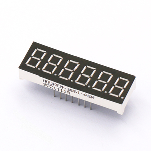 Red 6 <strong>Digit</strong> <strong>7</strong> <strong>Segment</strong> Led <strong>Display</strong> 0.36 Inch 6 <strong>Digit</strong> <strong>7</strong> <strong>Segment</strong> Digital Led Clock <strong>Display</strong> - Product Image 4