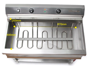 Điện thương mại nồi chiên sâu cho chiên chip thép không gỉ nồi chiên sâu - Product Image 3