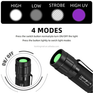 Alonefire X015 2 в 1 T20 + УФ 395nm светодиодный фонарик Ультрафиолетовый детектор мочи домашних животных с пятна волокна руды и железными скорпионами функция масштабирования фонарь - Product Image 3