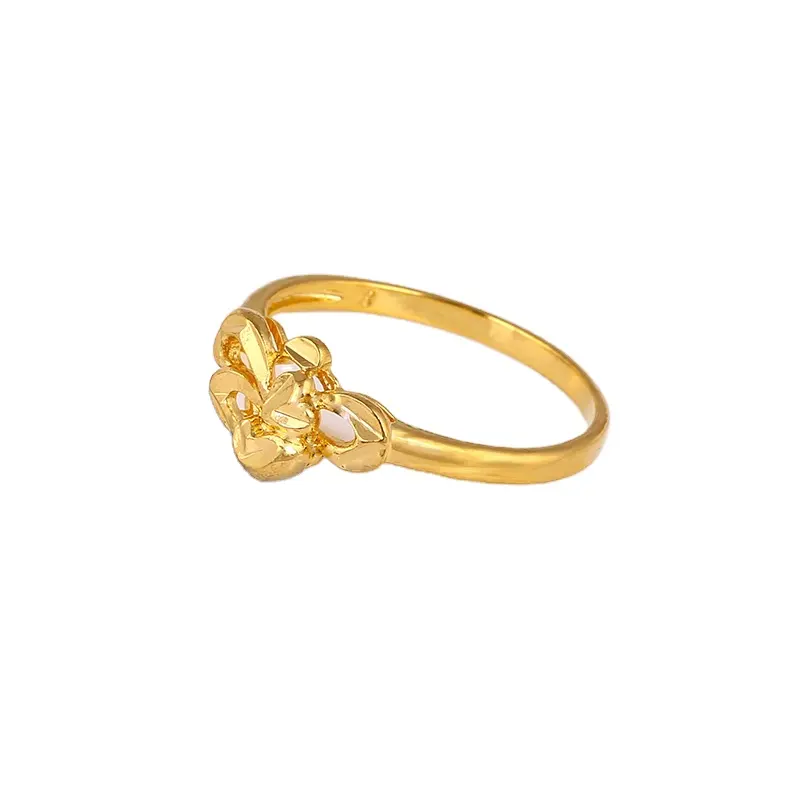 Xuping fine jewelry elegante anello di oro della signora dubai 24 k placcato oro anello hight quality anello di ottone