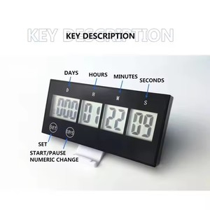 999 gün dijital geri sayım dokunmatik ekran tuşları elektronik dijital ev öğrenme çalışmaları için mutfak zamanlayıcısı çok fonksiyonlu hafif - Product Image 2