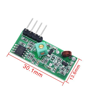 433MHz HF-Funksender modul und Empfänger-Kit 5V DC 433MHz Wireless Raspberry Pi /ARM/MCU WL Diy Kit