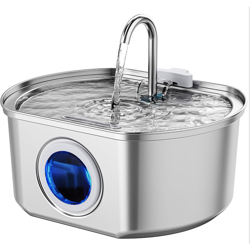 Square stainless steel with viewing window