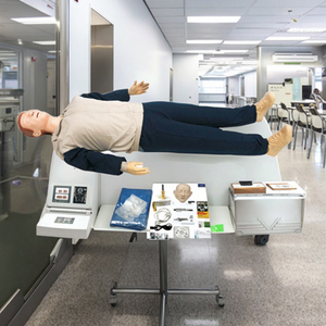 Maniquí de entrenamiento médico con simulador de RCP automático con pantalla móvil avanzada - Product Image 6