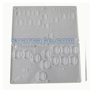HITBOX Arcade <strong>Raspberry</strong> <strong>Pi</strong> Street Fighter 6 Rocker <strong>Keyboard</strong> Acrylic 4-piece Set Transparent Multi-layer Frame Acrylic Console - Product Image 3