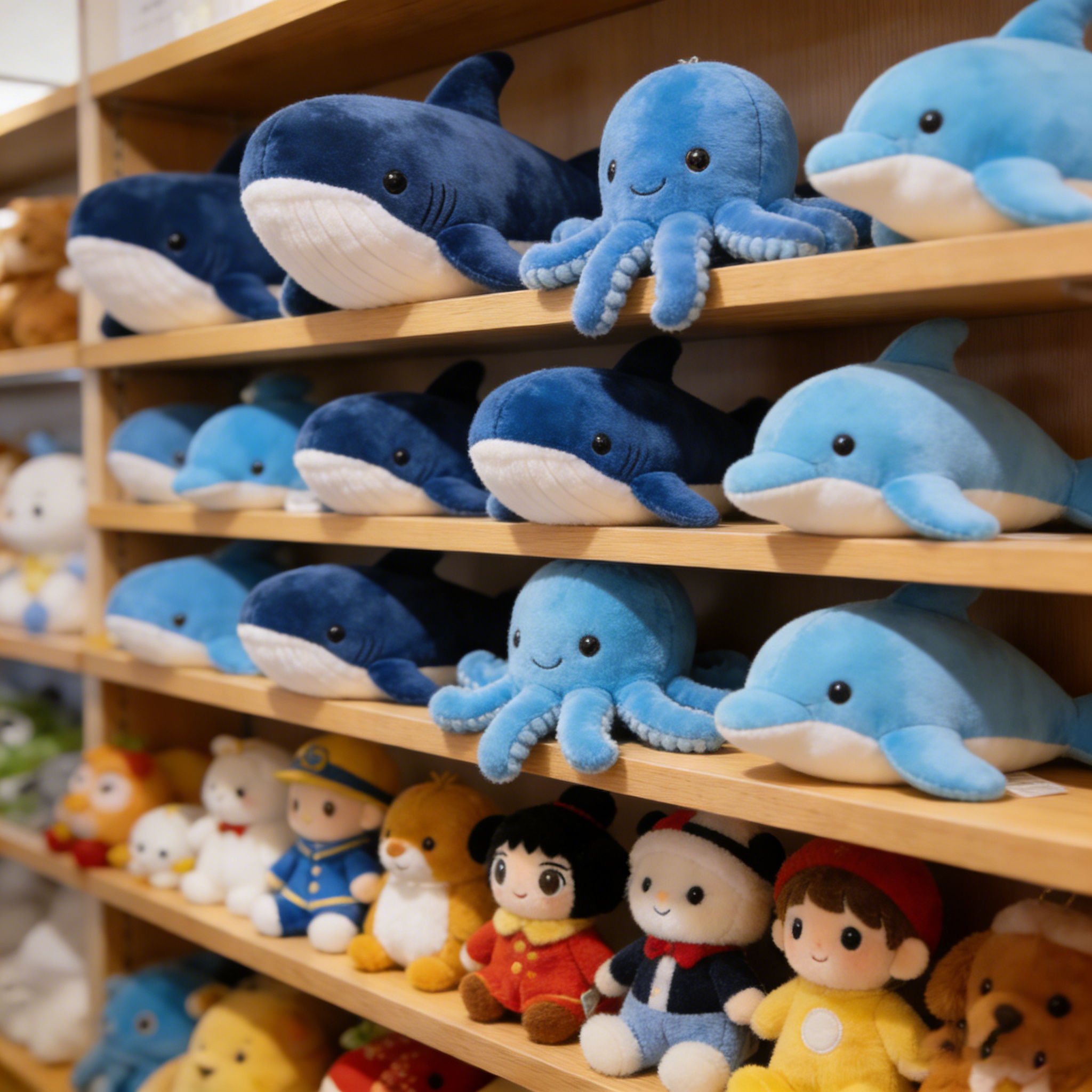 Peluche di animali marini (contattaci per il catalogo)