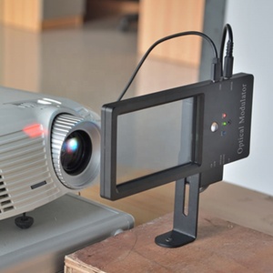 被动3D家庭电影迷你调制器影院使用3D DLP投影仪圆偏振3D眼镜在家里看VR 3D电影 - Product Image 3