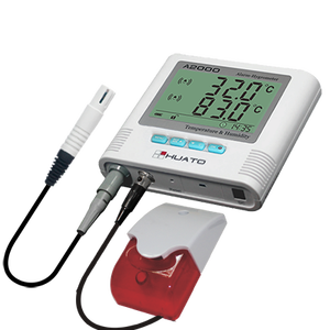 HUATO A2000 Medidor de temperatura de alarma acústica óptica de sensor externo dual para almacenamiento en frío de refrigerador - Product Image 2