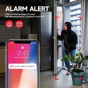 4K Human Tracking und Fahrzeug erkennung P2P IR Dual Lights Zwei-Wege-Audio kompatibel mit Hik NVR 4 Zoll mit Wischer IP PTZ Kamera - Product Image 5