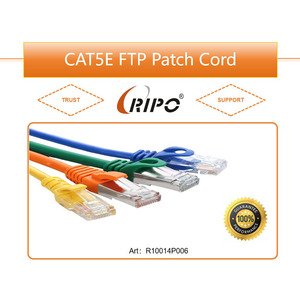 RIPO ad alta velocità Cat5e 5M Internet LAN cavo RJ45 rete cavo Ethernet schermato FTP Computer Patch cavi di comunicazione - Product Image 2