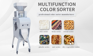 Multifunktions-Farb sortierer Linsen Adzuki Weizen Blaubeeren Kastanien Sau bohnen Kunststoff Mini Farb sortiermaschine