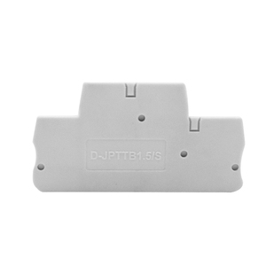Placa lateral de placa de brida de Placa final de para Terminal de doble capa PTTB2.5 adecuado - Product Image 5