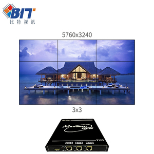 Profesional Audio Video e iluminación 4K TV Video Wall Processor Controller 1x4 4x1 HBT Video Splicing con función de transmisión - Product Image 5