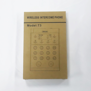 Sistema de intercomunicación inalámbrico de transmisión bidireccional para edificios con función de carga de micrófono para hoteles