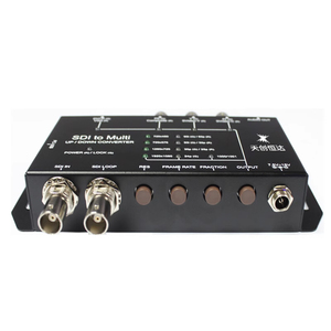 Convertidor de video SDI a Multi HD-Conversión de componentes SDI a DVI CVBS para transmisión y televisión