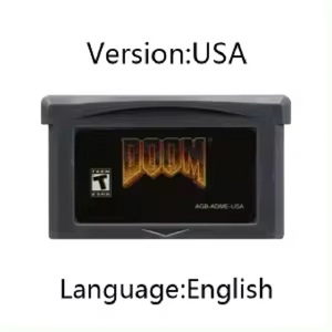 GBA oyun kartuşu 32 Bit Video oyunu konsol kartı Doom ben 1 Doom II 2 GBA için GameBoy Advance - Product Image 4