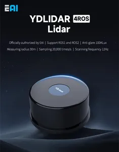 YDLIDAR 4ROS Lidar TOF 30M Range impermeable a prueba de polvo antideslumbrante 100KLux Mapeo de alta precisión para ROS ROS2 Raspberry Pi Jetso - Product Image 4
