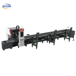 Voll automatische Laser rohrs chneide maschine zum Be-und Entladen von Rohren, hochpräzise für die industrielle Metall verarbeitung - Product Image 1