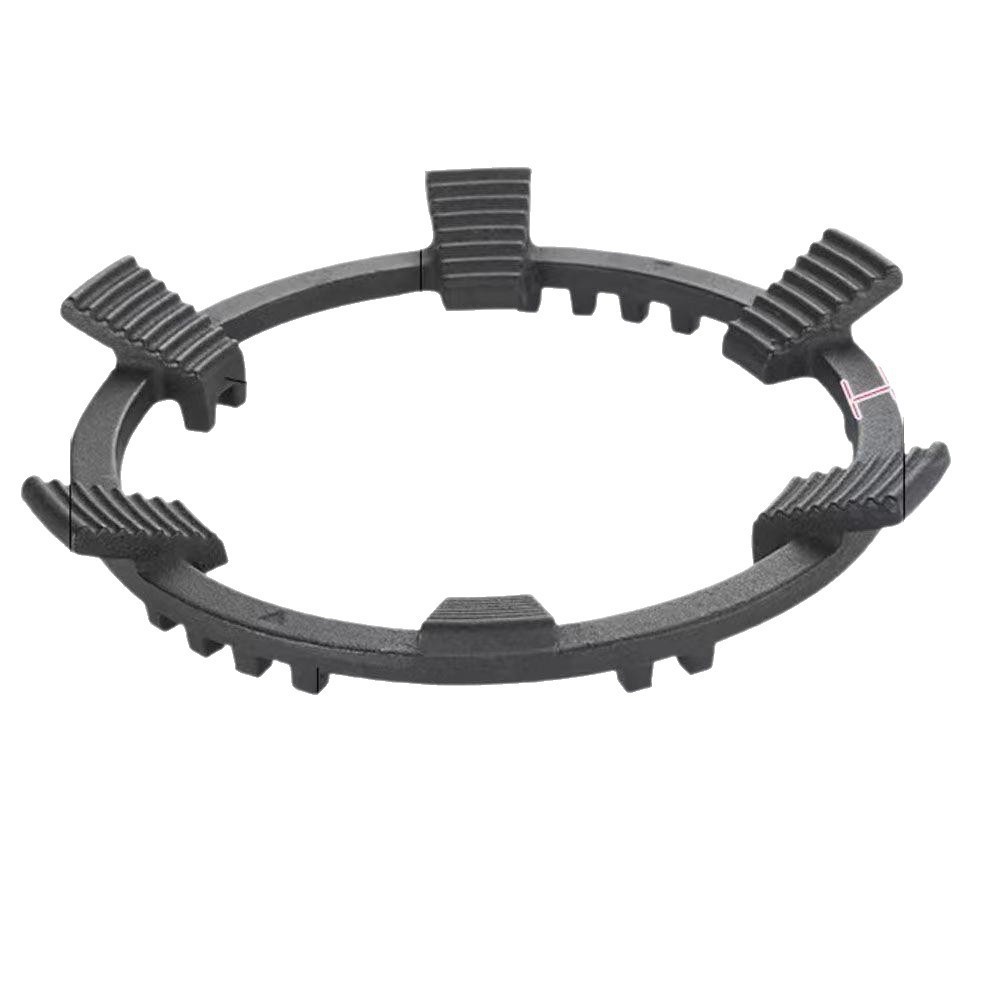 Upgraded six-tooth anti-slip rack
