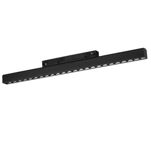 展厅用20w格栅条形灯迷你磁性线性灯具DC48V矩形轨道灯 - Product Image 1
